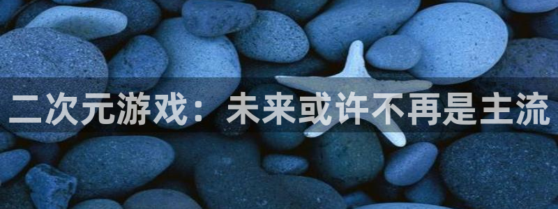pp电子官网主管联3.7.9.9.7 主管：二次元游戏：未来或许不再是主流