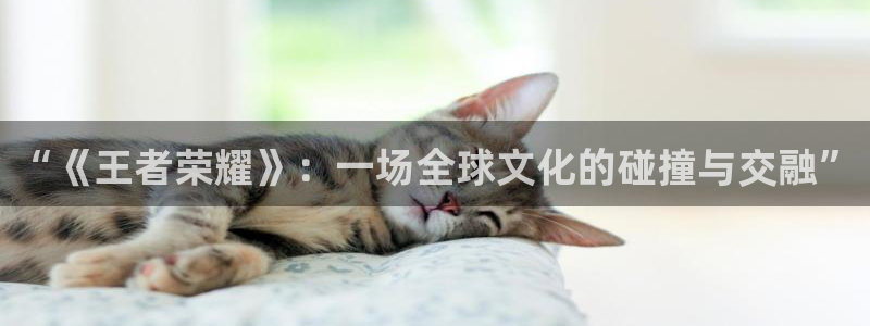 pp电子官网的奇趣腾讯是真的吗还是假的：“《王者荣耀》：一场全球文化的碰撞与交融”
