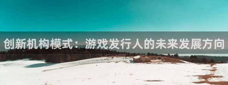 pp电子官网平台代理开号流程：创新机构模式：游戏发行人的未来发展方向